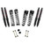Skyjacker G251RPBLTD 2.5" Front 1" Rear Dual Rate Long Travel Coil Spring Lift Kit with Black MAX Shocks for 20-26 Jeep Gladiator JT 3.0L EcoDiesel Rubicon