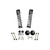 Skyjacker G250LT 2.5" Front Coils 1" Rear Spacer Suspension Lift Kit without Shocks for 20-26 Jeep Gladiator JT 3.6L non-Rubicon