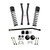 Skyjacker G350RLTD 3.5" Front 2" Rear Dual Rate Long Travel Coil Spring Lift Kit without Shocks for 20-26 Jeep Gladiator JT 3.0L EcoDiesel Rubicon
