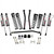 Skyjacker G351RKXLT 3.5" Front 2.5" Rear Dual Rate Long Travel Coil Spring Lift Kit with ADX 2.0 Remote Reservoir Shocks for 20-26 Jeep Gladiator JT 3.6L Rubicon