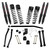 Skyjacker G452KBLTD 4.5" Front 3" Rear Dual Rate Long Travel Coil Spring Lift Kit with Black MAX Shocks for 20-26 Jeep Gladiator JT 3.0L EcoDiesel non-Rubicon