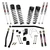 Skyjacker G552KMLTD 5.5" Front 3.5" Rear Dual Rate Long Travel Coil Spring Lift Kit with M95 Monotube Shocks for 20-26 Jeep Gladiator JT 3.0L EcoDiesel non-Rubicon
