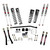 Skyjacker G602KMLT 6" Front 4.5" Rear Dual Rate Long Travel Coil Spring Lift Kit with M95 Monotube Shocks for 20-26 Jeep Gladiator JT 3.6L non-Rubicon