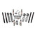 Skyjacker TJ403BPBLTX 4" Dual Rate Long Travel Coil Spring Lift Kit with Flex Lower Control Arms with Black MAX Shocks for 03-06 Jeep Wrangler TJ & Unlimited