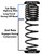 Skyjacker JL45EBKXMLT 4.5" Dual Rate Long Travel Lift Kit with ADX M2.0 Shocks for 21-25 Jeep Wrangler JL 4xe non-Rubicon