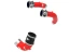 aFe Power 46-20794-R BladeRunner Aluminum Hot & Cold Charge Pipe Kit Red for 22-27 Jeep & RAM RHO 3.0L Hurricane H.O.