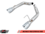 DISCONTINUED AWE Tuning S550 Mustang GT Axle-back Exhaust - Track Edition (Chrome Silver Tips)