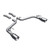 DISCONTINUED MagnaFlow 10-11 Camaro 6.2L V8 2.5 inch Competition Series Axle Back Stainless Cat Back Exhaust - 15093