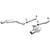DISCONTINUED MagnaFlow 10-11 Camaro 6.2L V8 2.5 inch Street Series Axle Back Stainless Cat Back Exhaus - 15092