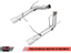 DISCONTINUED AWE Tuning S197 Mustang GT Axle-back Exhaust - Track Edition (Chrome Silver Tips)