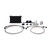 DISCONTINUED Mishimoto 10-15 Chevrolet Camaro SS Oil Cooler Kit (Non-Thermostatic) - Black - MMOC-CSS-10BK