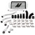 DISCONTINUED Mishimoto 2017+ Ford F150 3.5L EcoBoost Performance Intercooler Kit - Silver Cooler Polished Pipes - MMINT-F35T-17KPSL