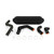 DISCONTINUED Mishimoto 2013+ Ford Focus ST Black Intercooler w/ Black Pipes - MMINT-FOST-13KBBK