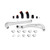 DISCONTINUED Mishimoto 2014+ Ford Fiesta ST Intercooler Pipe Kit - Polished - MMICP-FIST-14P