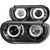 ANZO USA 121308 Projector Halo Headlights Black RX Halo for 08-14 Challenger