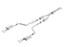 BORLA 140708 Cat-Back Exhaust ATAK for 09-14 Challenger R/T 5.7L VVT HEMI