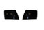 AVS 15-18 Dodge Challenger Tail Shades Tail Light Covers - Smoke - 31604