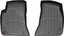 WeatherTech 443861 Front FloorLiners Black for 11-14 Challenger