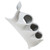 AutoMeter 06-08 Chrysler 300C / Dodge Magnum/Charger Tan Triple Pillar Pod - 12230
