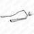 MBRP S5108409 ARMOR PLUS Street Profile Dual Rear Exit Stainless-Steel 3" - 2-1/2" Cat-Back Exhaust for 2003 Dodge Ram 1500 RC/QC SB 5.7L HEMI