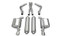 CORSA 14439 Xtreme Cat-Back Polished Tips for 05-10 Charger, Magnum R/T & 300C 5.7L HEMI