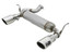 aFe Power 49-48061-P Rebel Series 2-1/2" Axle-Back Exhaust System Polished Tips for 07-18 Jeep Wrangler JK 3.8/3.6L 