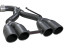 aFe Power 49-38071-B Rebel Series 2-1/2" Cat-Back Exhaust System Black Tips for 18-24 Jeep Wrangler Unlimited JL 3.6L