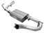 aFe Power 49-08047-P Scorpion 2-1/2" Axle-Back Exhaust System Polished Tip for 07-18 Jeep Wrangler JK 3.8/3.6L 