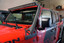 DISCONTINUED DV8 Offroad 2018+ Jeep Wrangler JL Over Windshield Light Bar Bracket