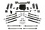 Fabtech K4169DL 3" Crawler Lift Kit with Dirt Logic 2.25 Shocks for 20-25 Jeep Gladiator JT 3.6L