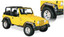 Bushwacker 97-06 Jeep TJ Fender Flares Large Pocket Style Euro Ribicon Conversion Package - Black