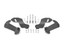 MaxTrac 07-18 Jeep Wrangler JK 2WD/4WD Front Caster Correction Brackets (0-4.5in Lift)