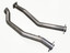 DISCONTINUED Stainless Works Track Legal Mid Pipes for 18-21 Jeep Grand Cherokee TrackHawk & 21-23 Durango SRT Hellcat - JEEP62OR