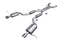 American Racing Headers JPGC-11300CTBK Pure Thunder Catback for 11-21 Jeep Grand Cherokee 5.7L VVT HEMI