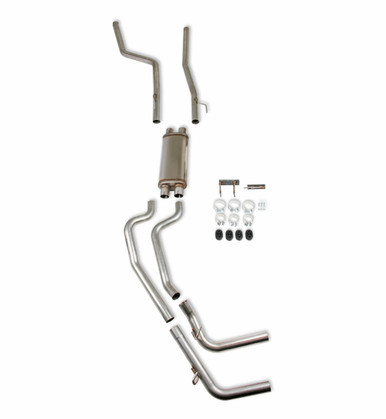 Hooker BlackHeart Gen 3 HEMI 409 Stainless Steel Exhaust Dual Exit