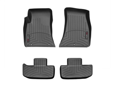 WeatherTech 4410491-443862 Front & Rear FloorLiners Black for 15