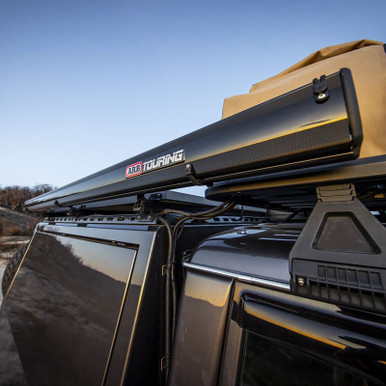 あああ様 No.4 RV ハートブラック No.T2 ARB 814412A Hard Case Awning with Light Black 2.5M
