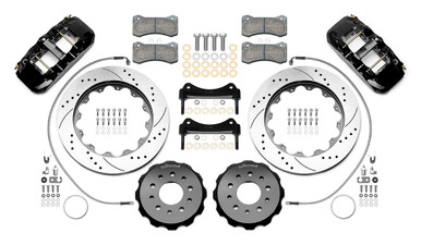 Wilwood 140-15892-D AERO6 Front Big Brake Kit 14" Drilled & Slotted