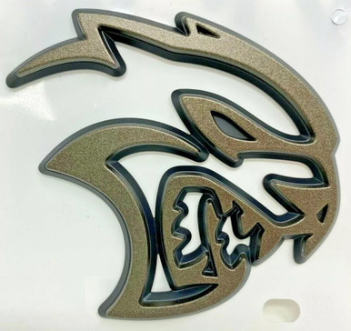 MOPAR 68503028AA Brass Monkey Fender Emblem Right Hand for
