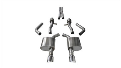 CORSA Sport / 2.5 in Cat-Back 3.5 in Twin Tips | 1996 Corvette C4 LT1, LT4 (14118) main image 1