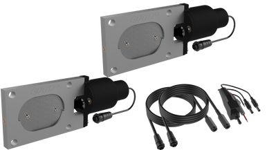 QTP QTEC66 Bolt-On QTEC Dual Low Profile Oval Electric Cutout Valves ...