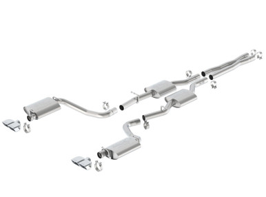 BORLA 140628 Cat-Back Exhaust ATAK for 15-23 Challenger R/T 5.7L