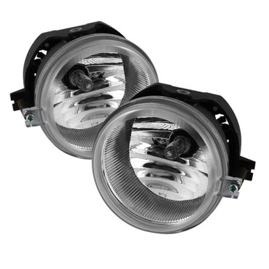 DISCONTINUED Spyder Dodge Charger 06-10/Caliber 07-12 OEM Fog Lights  W/Switch- Clear