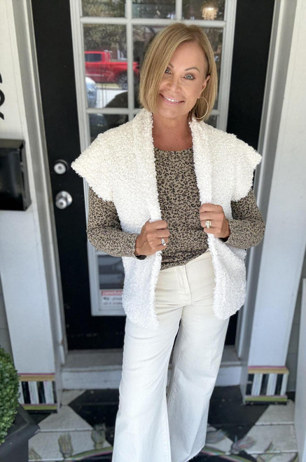 Janna Sherpa Vest