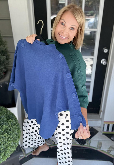 Chic Button Detail Top