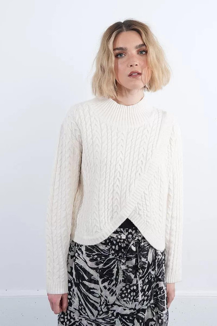 Snowdrift Cable Knit