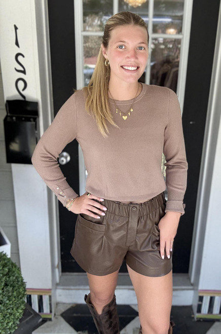 Choco Luxe Shorts