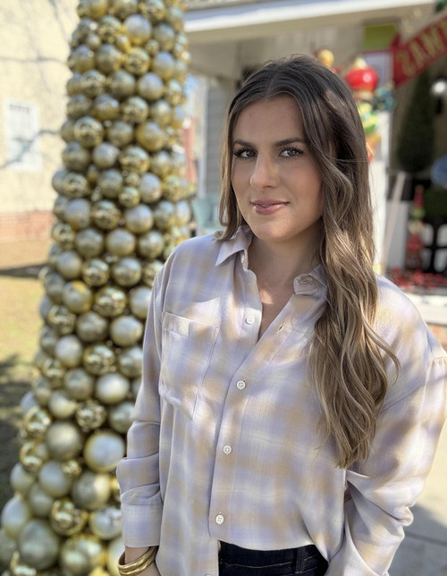 Autumn Glow Flannel top