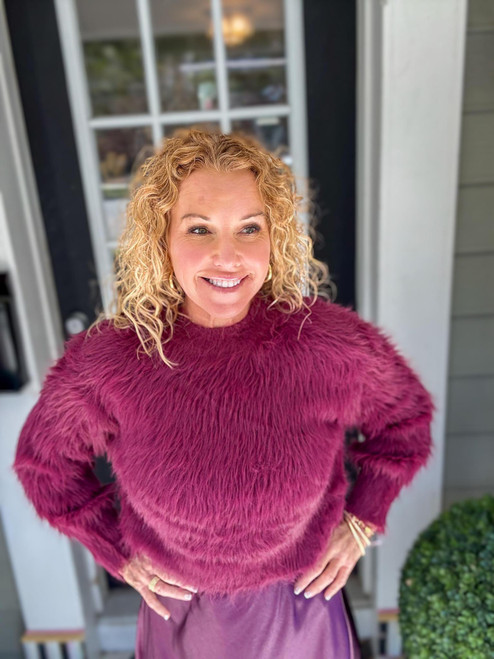 Berry Luxe Sweater Berry Luxe Sweater