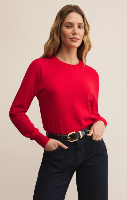 Crimson Confidence Sweater Crimson Confidence Sweater